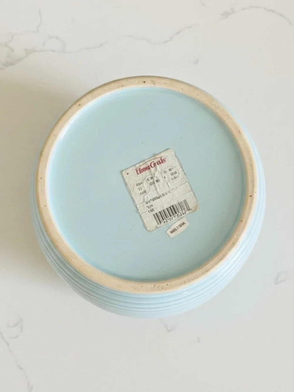 Blue Ceramic Bee Planter